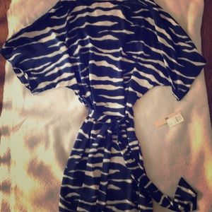 Sharagano Blue/white dress